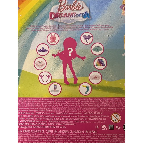 Barbie Dreamtopia Chelsea Doll Dress-up Set Toy Mermaid Princess New in box - Picture 6 of 11